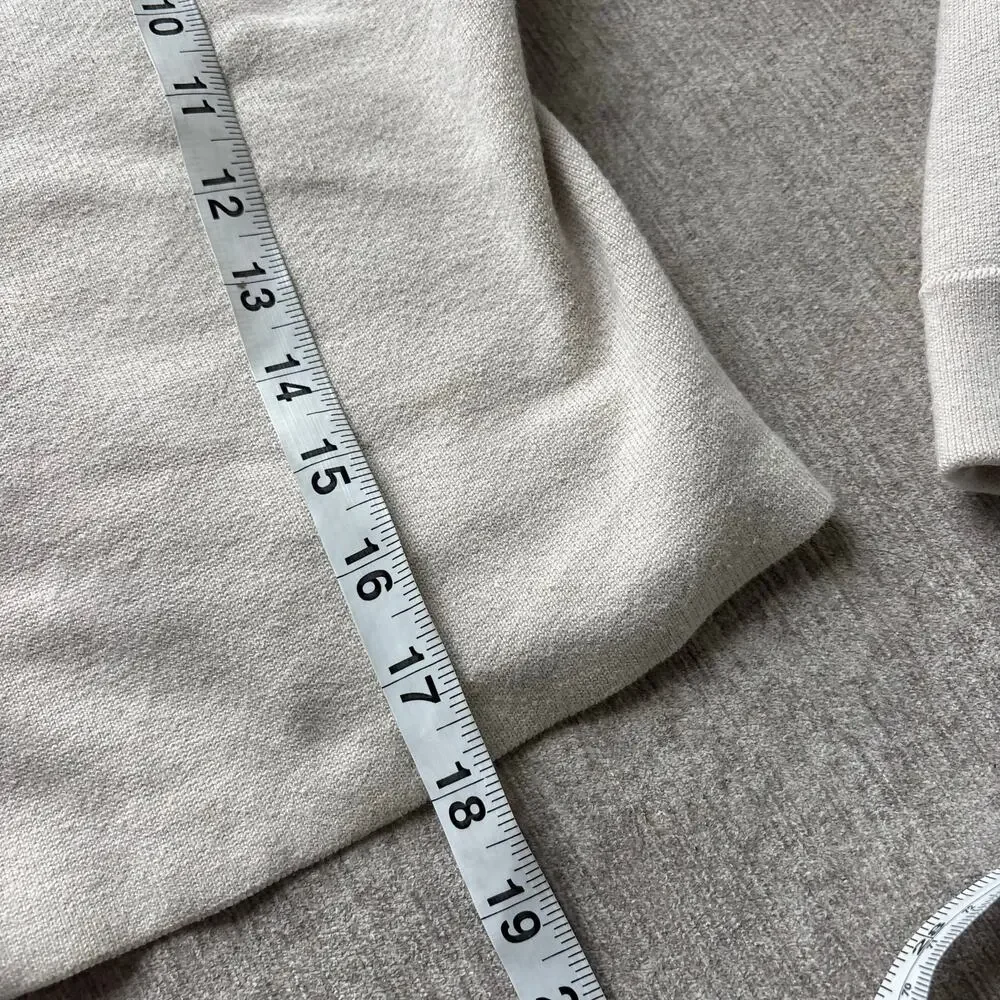 Lunya Beige Quarter Zip Sweater - Picture 5 of 6